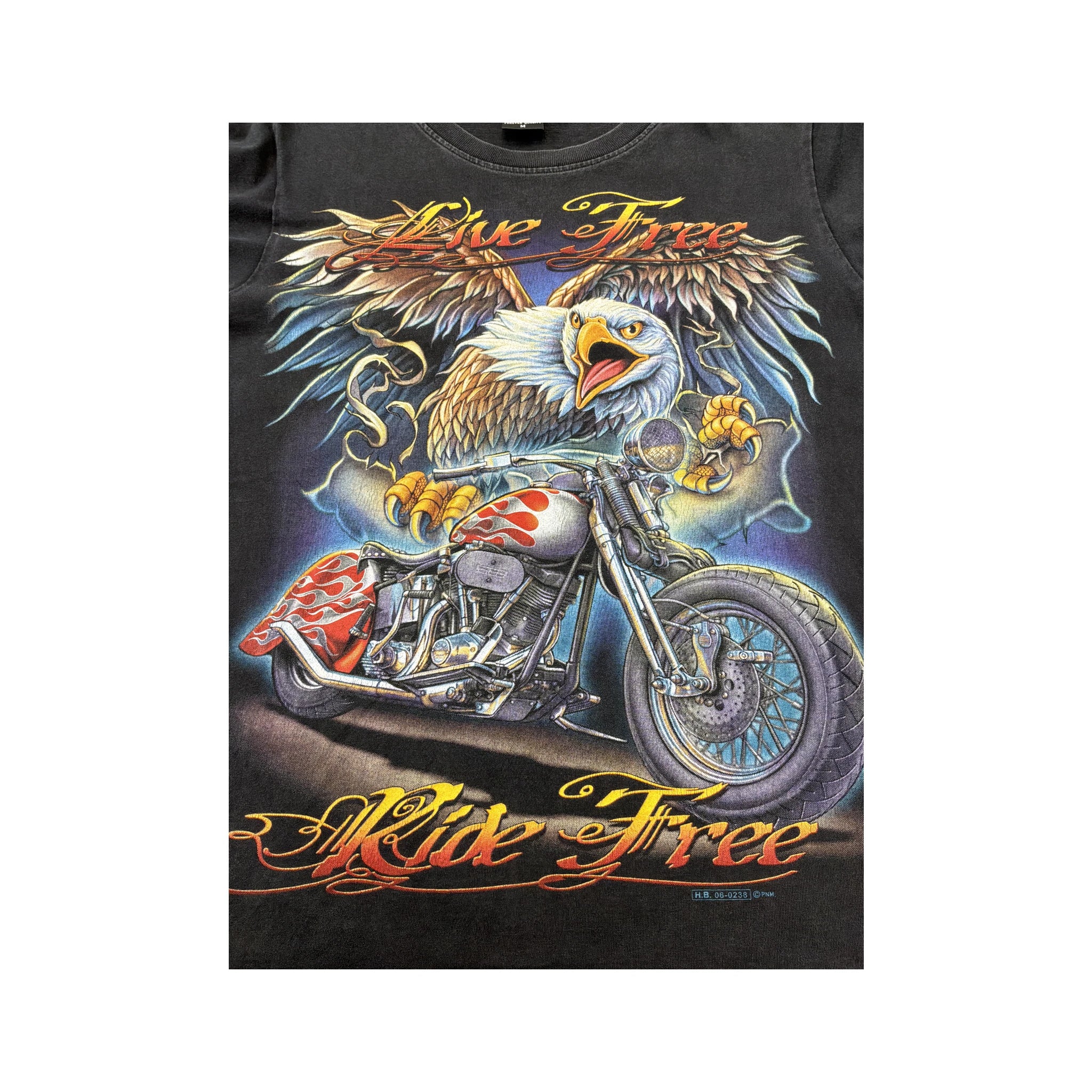 T-shirt Rock Chang com estampado de Águia e Mota