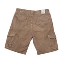 Met Jeans Brown Cotton Cargo Shorts