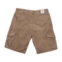 Met Jeans Brown Cotton Cargo Shorts