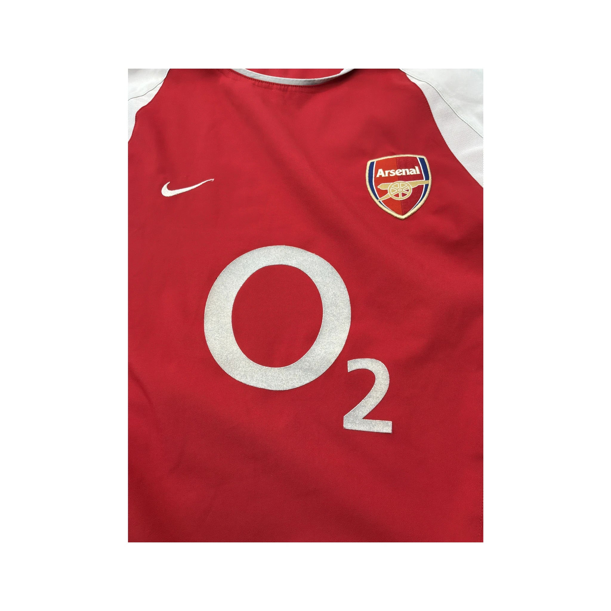 Nike Arsenal O2 Sponsor Football Jersey T-Shirt