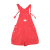 Vintage Phard Red Cotton Short Overalls