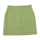Street One Green Plaid Mini Skirt
