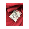 Vintage Red Gold Lurex Fitted Button Up Shirt