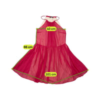 Vestido Halter Liu Jo em Chiffon de Seda