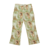 Lefato Tiger Print Stretch Flare Pants