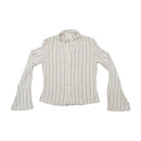 Pimkie Striped Flare Sleeve Blouse