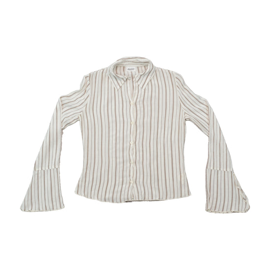 Blusa Pimkie de Manga Evasê às riscas