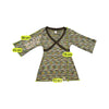 Miss Sixty Vintage Space Dye Knit V Neck Long Top (Repriced)