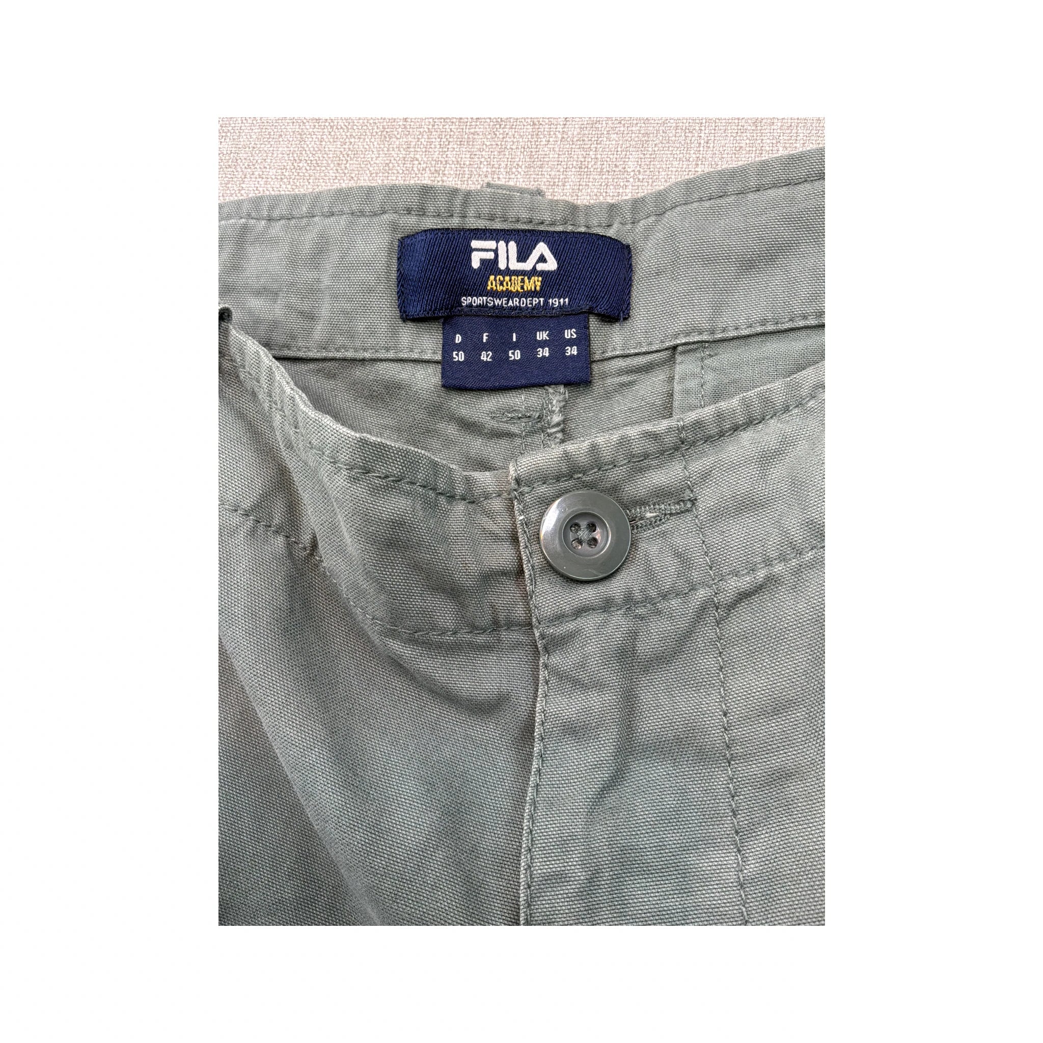 FILA MCMXI Multi Pocket Cargo Pants