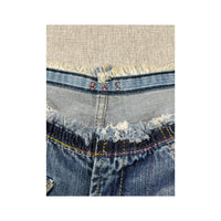 Replay Embroidered Flare Jeans
