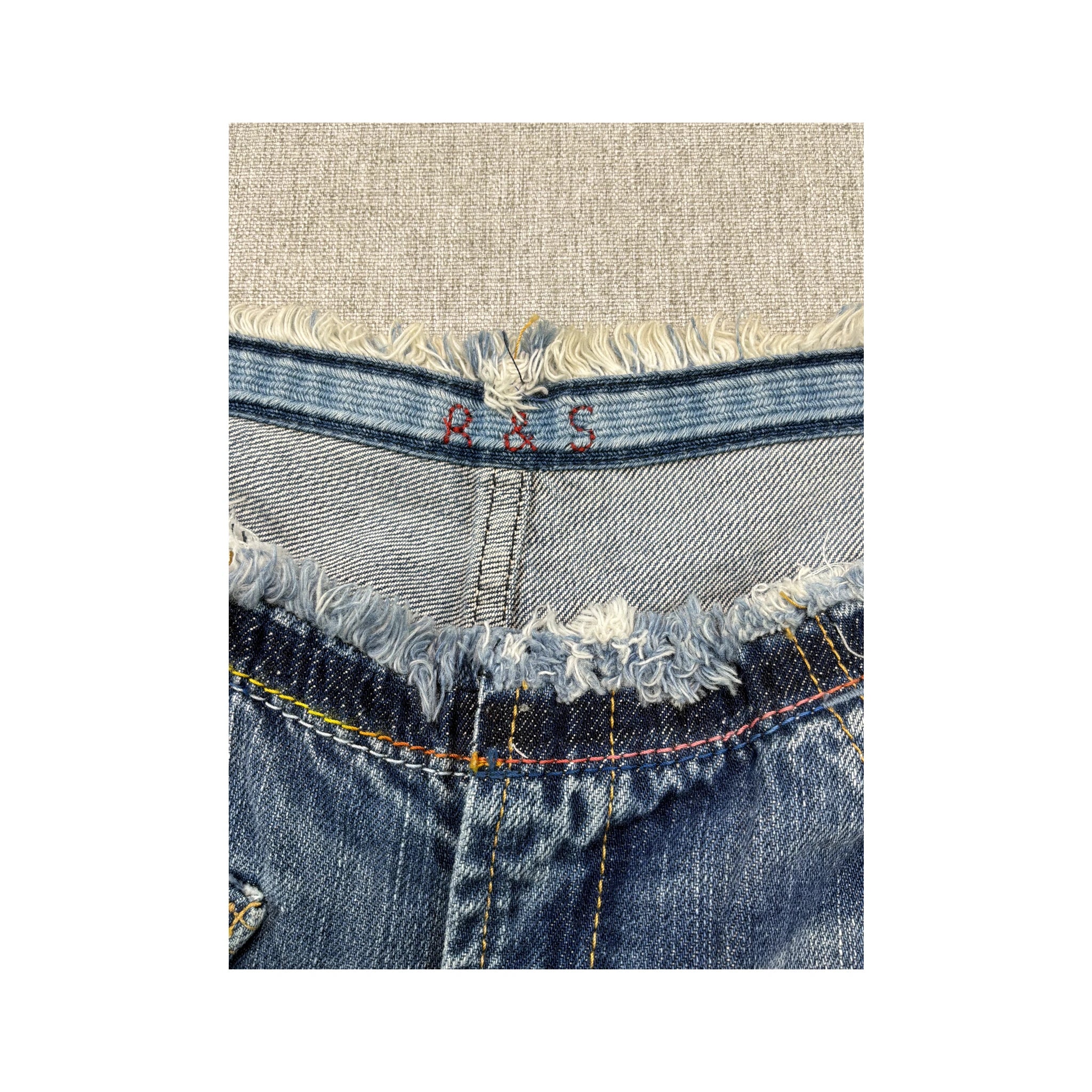 Replay Embroidered Flare Jeans