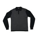 Peter Scott Ribbed Knit Polo Sweater