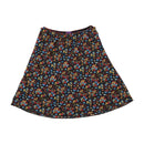 Saia Blue Motion floral com Nó nas Costas