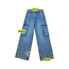 Republic of Denim Wide Leg Cargo Jeans