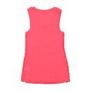 Select Womann Rosette Mesh Tank Top