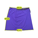 Impronte Purple Mesh Waist Wrap Skirt