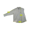 Camisa S.Oliver vintage em algodão com riscas Geométricas