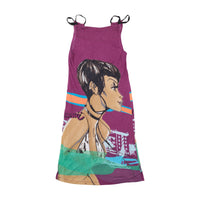 Custo Barcelona Graphic Portrait Dress