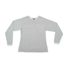 Nike Vintage Gray Long Sleeve V Neck Shirt