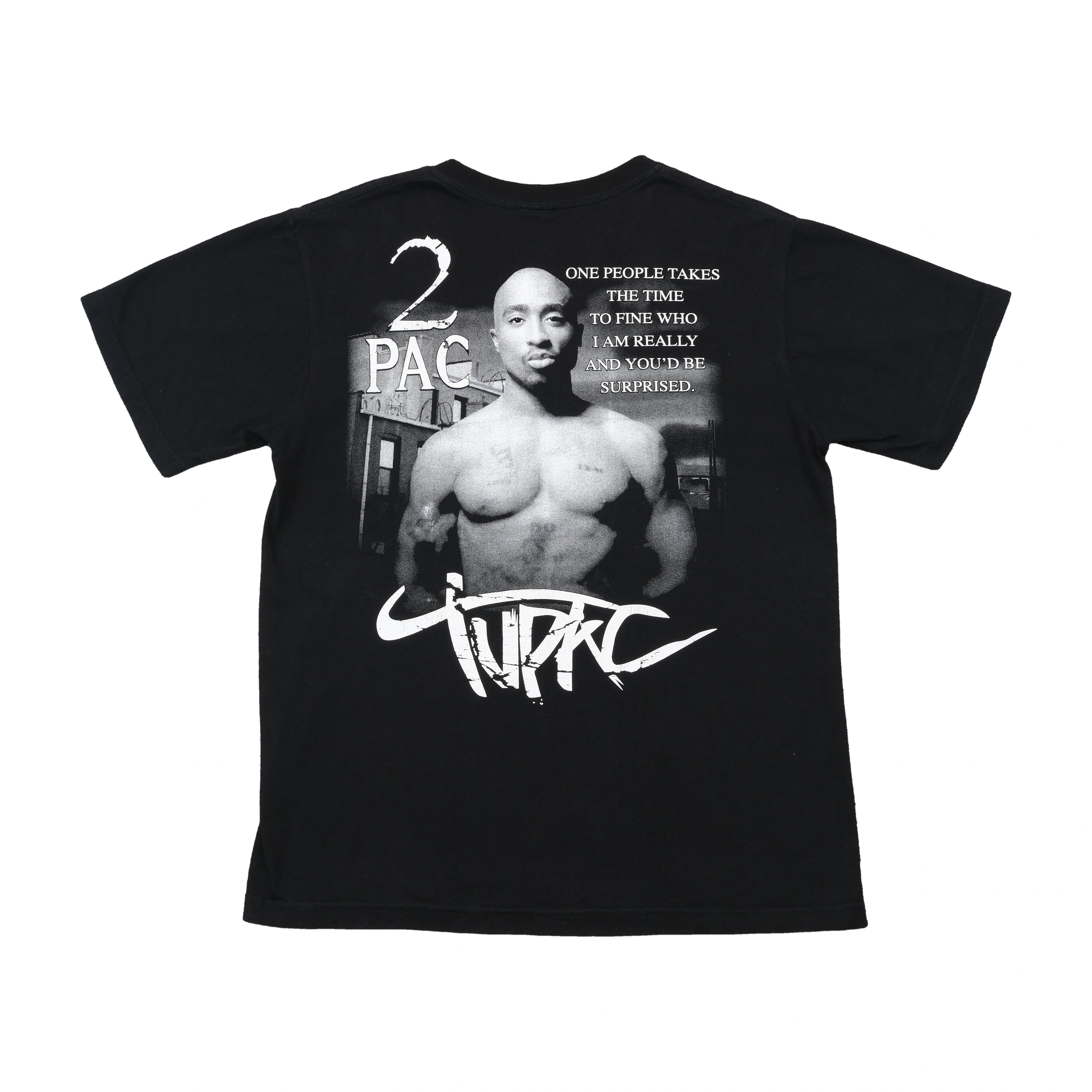 2Pac Double-Sided Graphic Cotton T-shirt