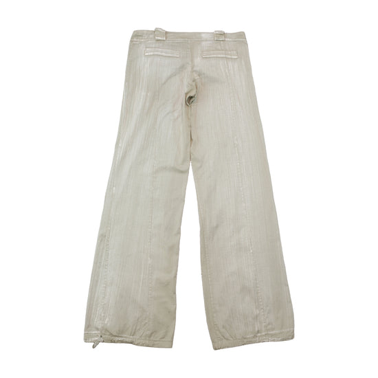 Vintage Shimmer Wide Leg Cargo Pants