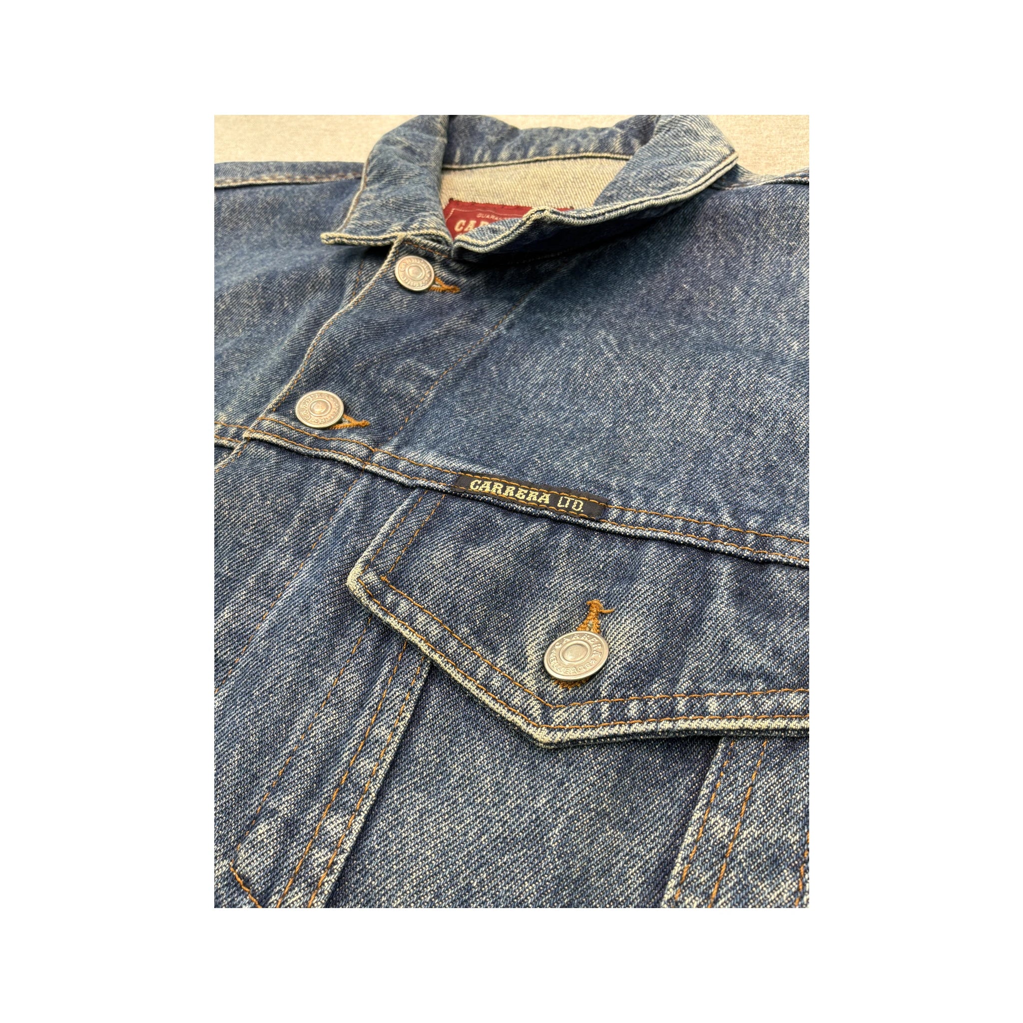 Carrera Vintage Cotton Denim Trucker Jacket