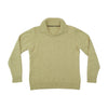 Vintage Olive Brown Turtleneck Knit Sweater