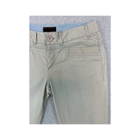 Ana Sousa Blue-Trim Cotton Chino Jeans
