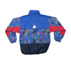 Jeantex Abstract Bike Print Colorblock Windbreaker Jacket (Photoshop)
