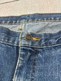 Calças de ganga Dickies em algodão de perna direita Desbotados