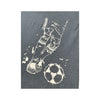 adidas Vintage Navy Cotton Soccer Graphic T-Shirt