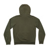 Nike Olive Green Cotton Blend Pullover Fleece Hoodie