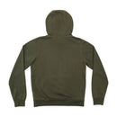 Nike Olive Green Cotton Blend Pullover Fleece Hoodie