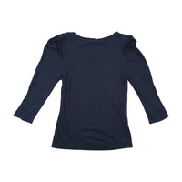 Tommy Hilfiger Puff Shoulder Scoop Neck Shirt