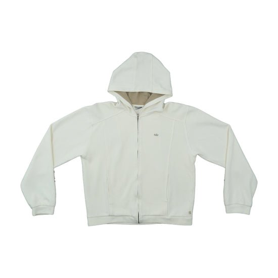Nike Ribbed Zip Hoodie Off-White
