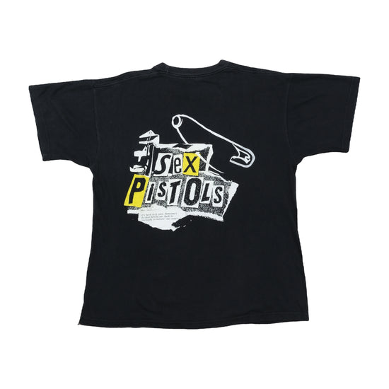 Vintage Sex Pistols Sid Vicious Graphic Tee Black L