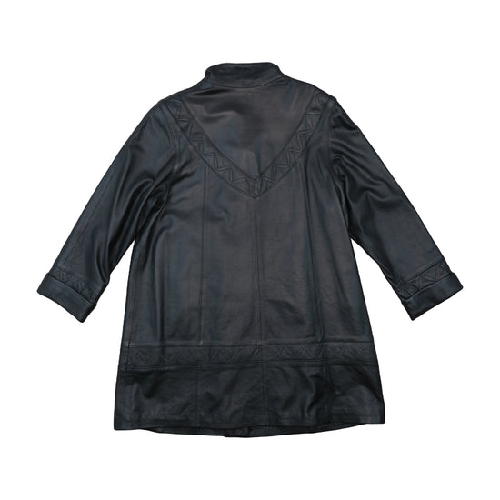 Rosado Vintage Leather Jacket Black