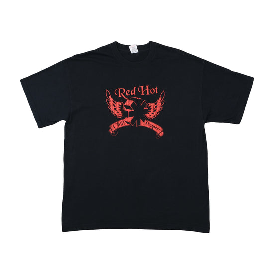 Fruit of the Loom Red Hot Chili Peppers Band Tee Black XL