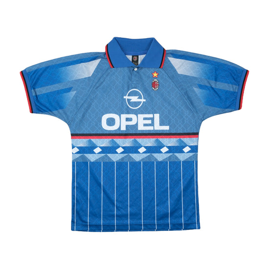 AC Milan Away Retro Polo Blue S