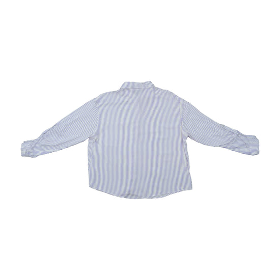 Valleygirl Striped Relaxed Shirt Purple L