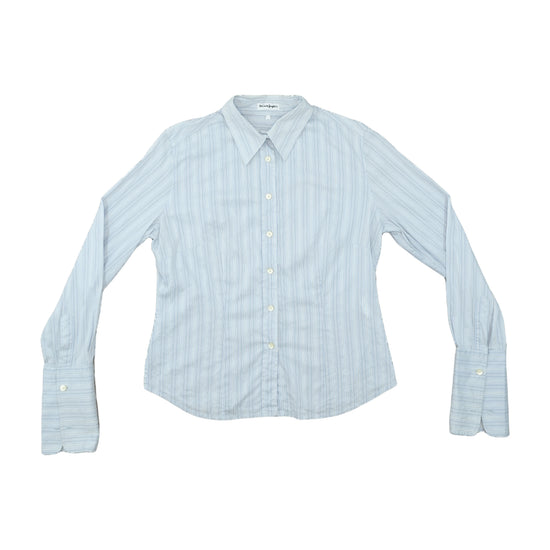 El Corte Inglés Stripe Blouse Pale Blue