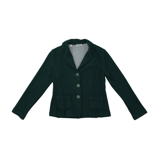 and Camicie Knit Blazer Deep Teal Green M