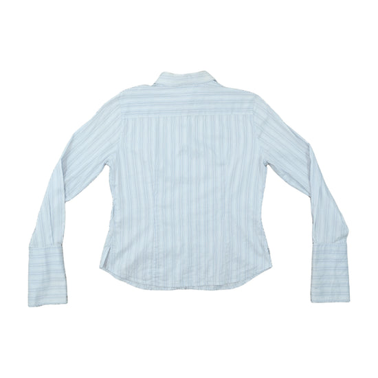 El Corte Inglés Stripe Blouse Pale Blue