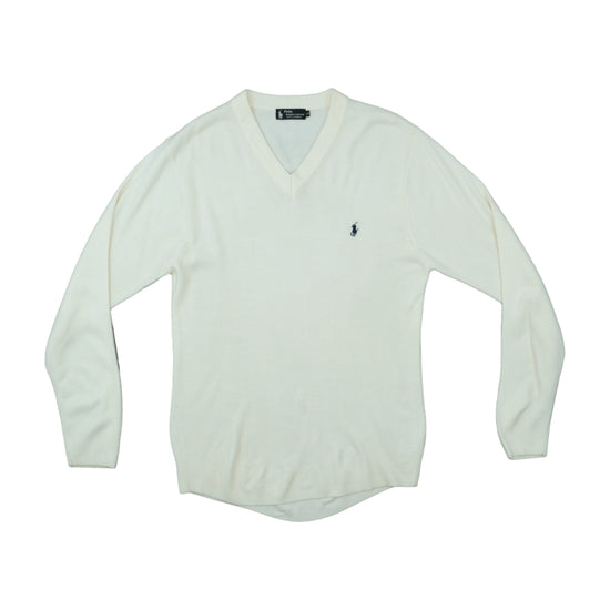 Vintage Cashmere Sweater White S