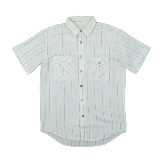 Vintage Button Up Shirt White S