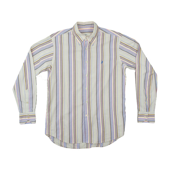 Ingram Button Up Shirt Pastel Stripe Multicolor
