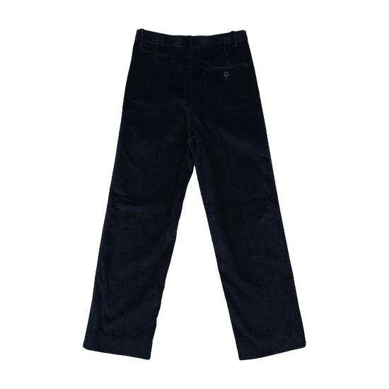 Witness Wide-Leg Corduroy Pants Navy S
