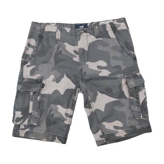 Superior Vintage SV52 Camo Shorts Gray L