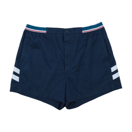 St Michael Athletic Shorts Striped Waistband Navy S