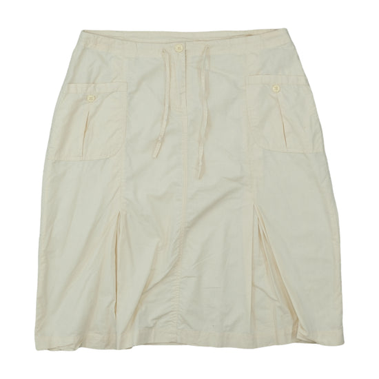 Esisto Conbipel Pleated Skirt Beige L